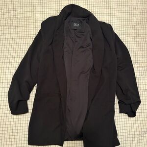 Women’s Padded Black Blazer